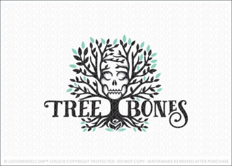 Tree Bones Logo For Sale
