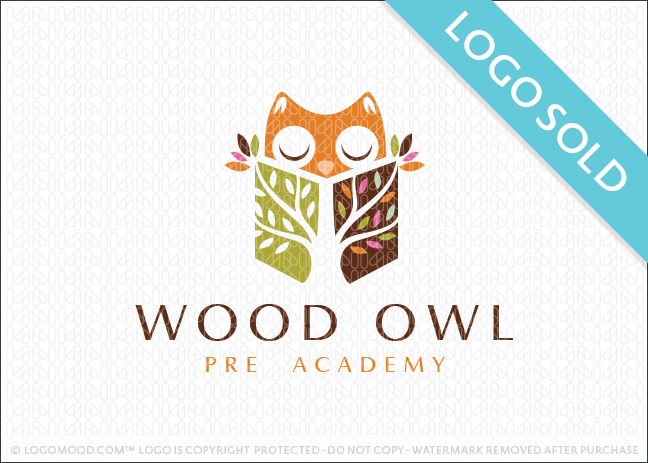 Wood Owl Logo Sold