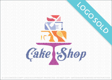 Cake Shop Logo Sold