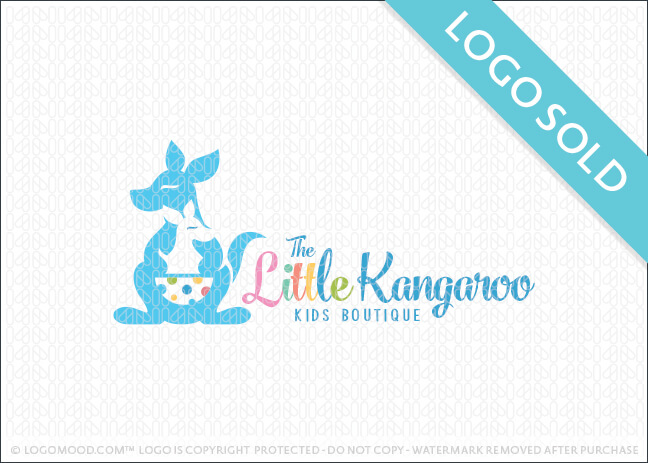 The Little Kangaroo Kids Boutique Logo Sold