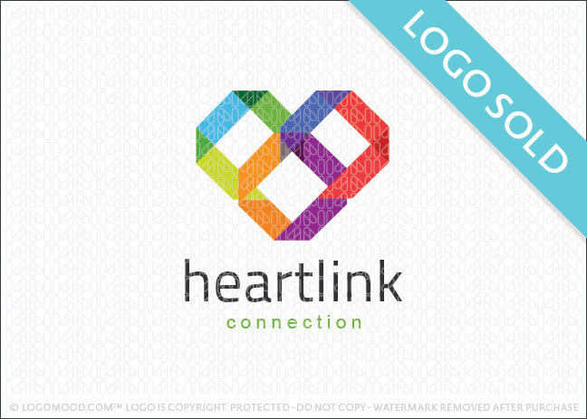 Heart Link Logo Sold