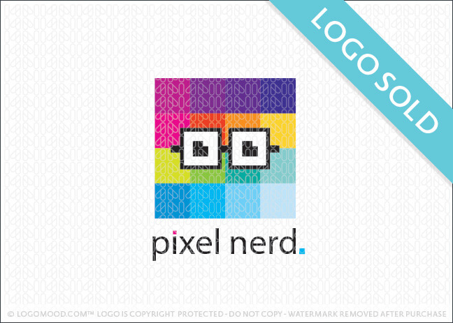 Pixel Nerd Logo Sold