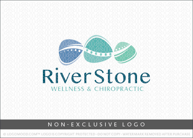 River Stone No n Exclusive Logo Design By LogoMood.com