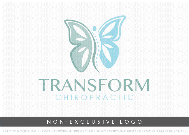 Transform Chiropractic No n Exclusive Logo Design By LogoMood.com